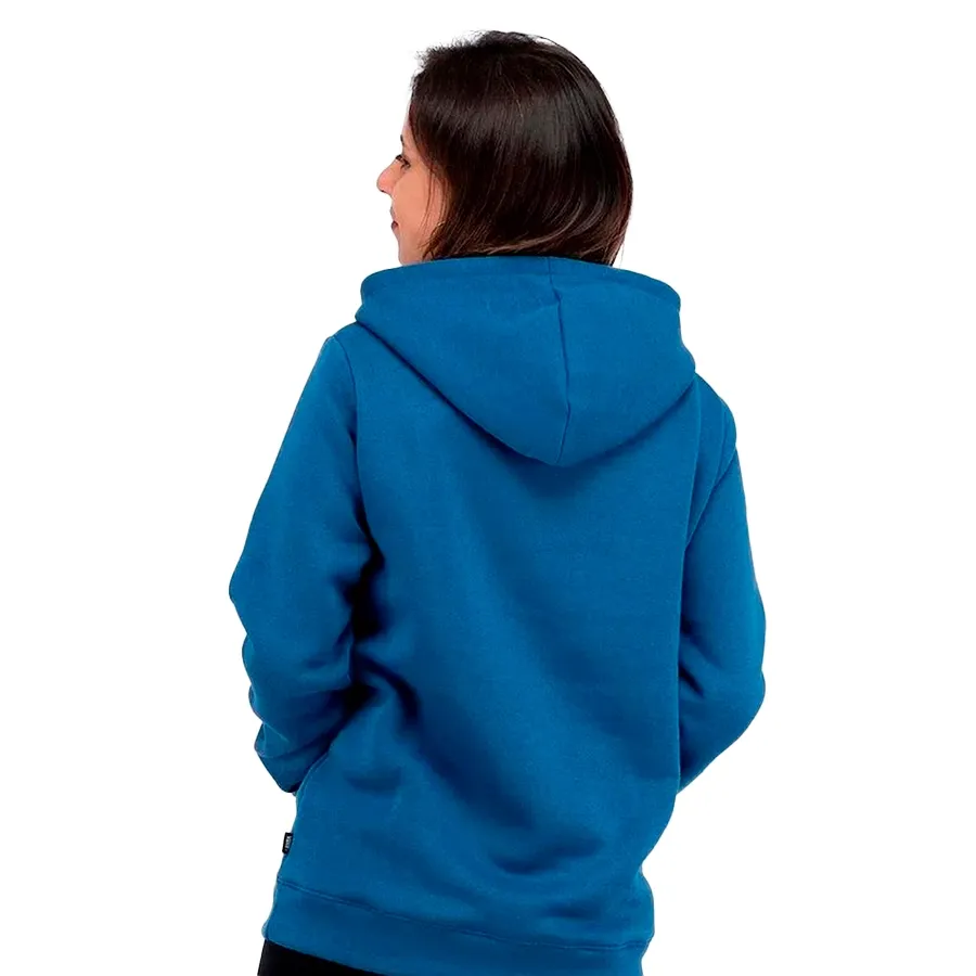 Imagen 2 de 3 de Buzo Vans Deco Box Hoodie-AZUL/BLANCO