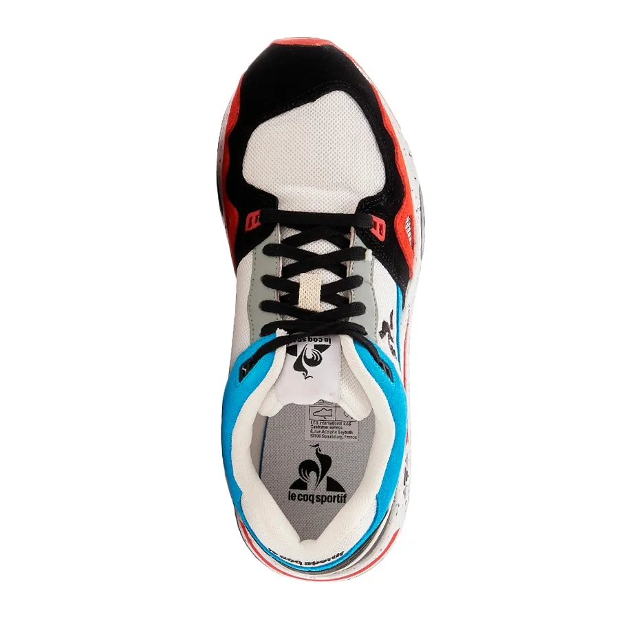 Imagen 3 de 4 de Zapatillas Le Coq Sportif Lcs R1000 Nineties-BLANCO/NEGRO/CELESTE