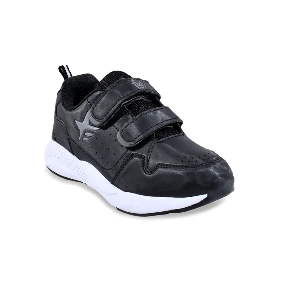 Imagen 1 de 4 de Zapatillas Footy Escolar Cambridge 22-NEGRO