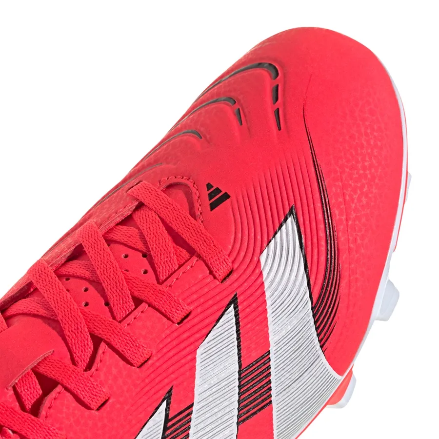 Imagen 5 de 7 de Botines adidas Predator Club Fg/Mg-ROJO/BLANCO