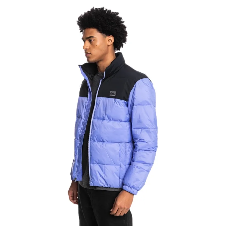 Imagen 2 de 6 de Campera Quiksilver Wolf Shoulders-VIOLETA/NEGRO