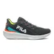 zapatillas-fila-start-NEGRO/TURQUESA/NARANJA