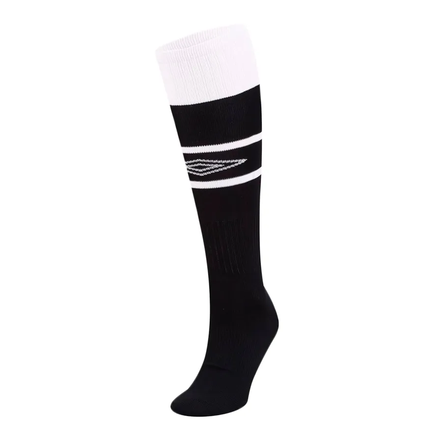 Imagen 1 de 2 de Medias Umbro Football Lines-NEGRO/BLANCO