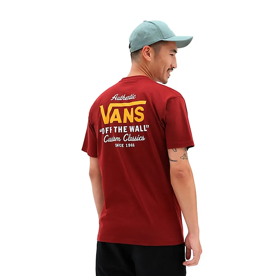 Imagen 4 de 5 de Remera Vans Holder St Classic-BORDO
