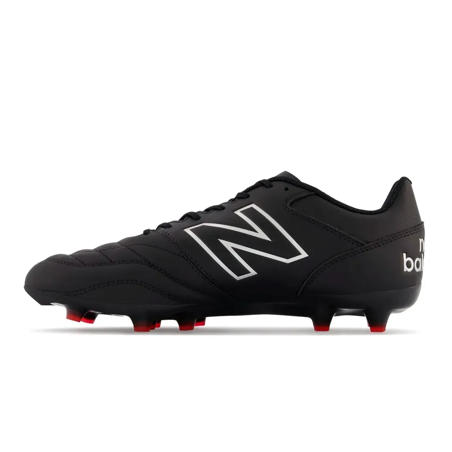 Imagen 3 de 6 de Botines New Balance 442 V2 Team FG-NEGRO/PLATA