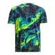 remera-under-armour-project-rock-marble-NEGRO/AZUL/VERDE FLUOR