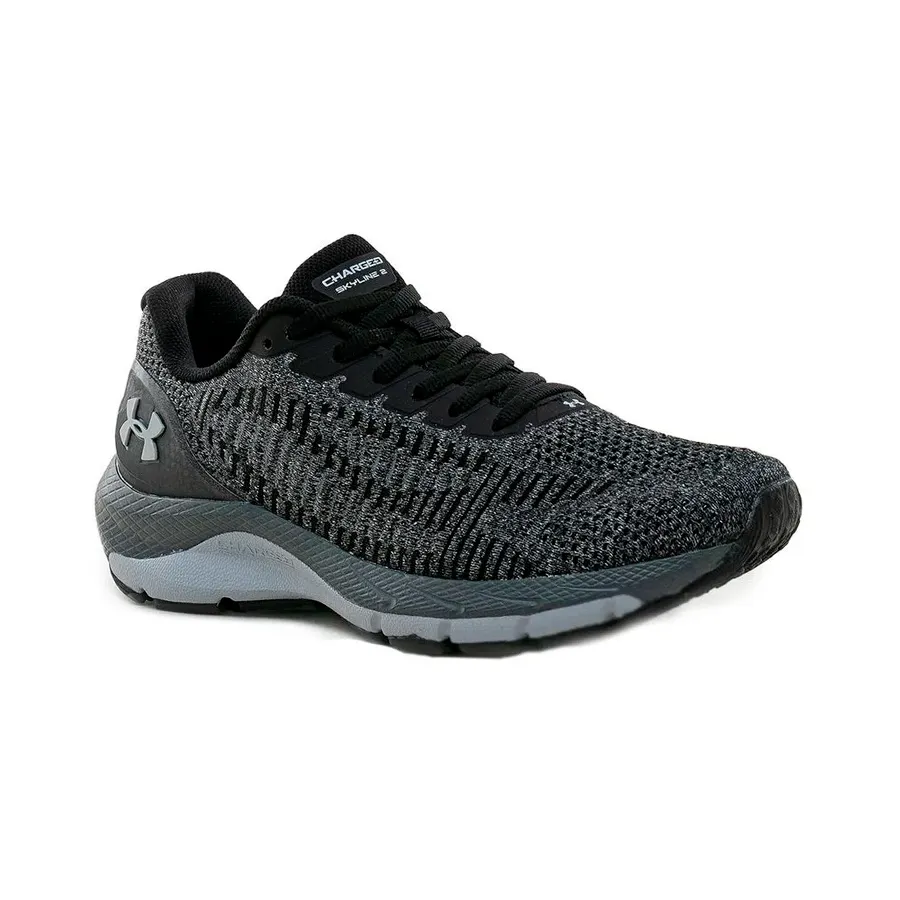 Imagen 2 de 4 de Zapatillas Under Armour Charged Skyline 2-NEGRO/GRAFITO