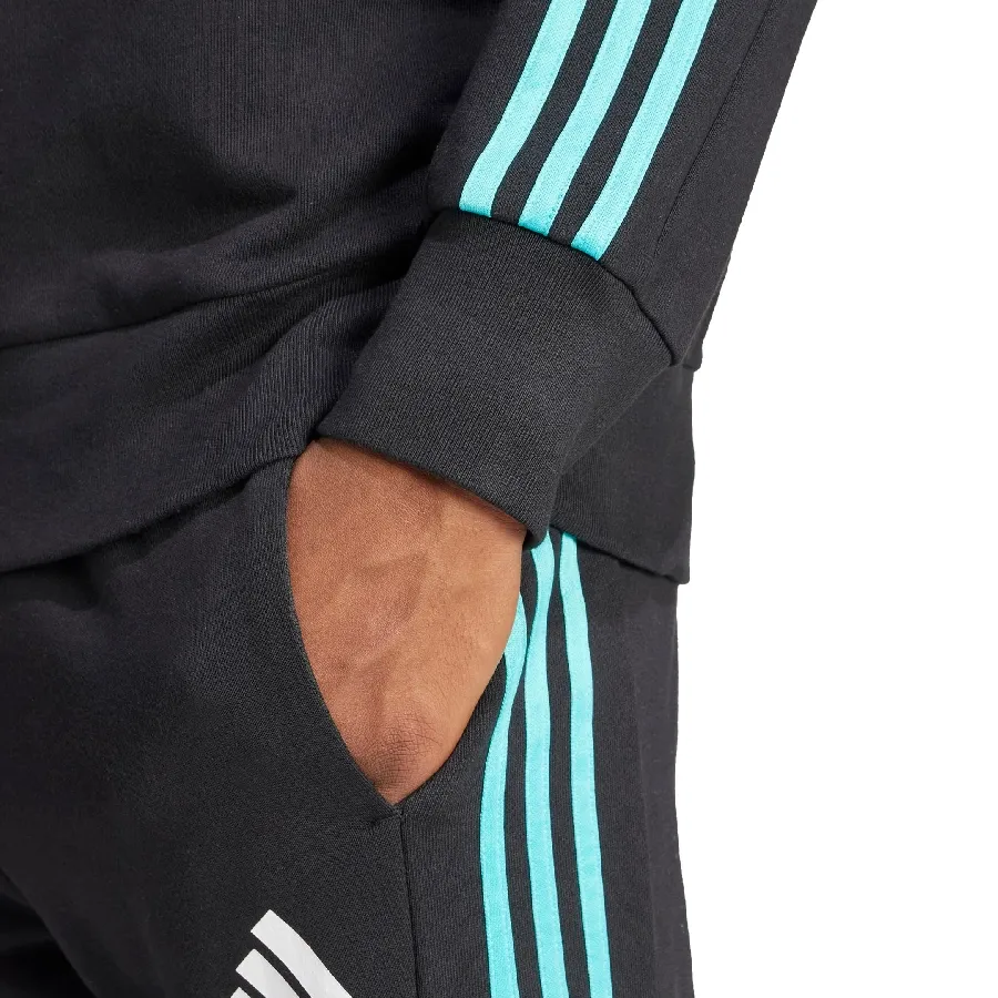 Imagen 4 de 5 de Buzo adidas ADN Mercedes-NEGRO/AQUA/BLANCO