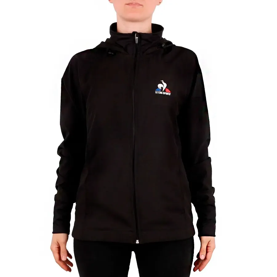 Imagen 0 de 4 de Campera Le Coq Sportif Windbreaker-NEGRO