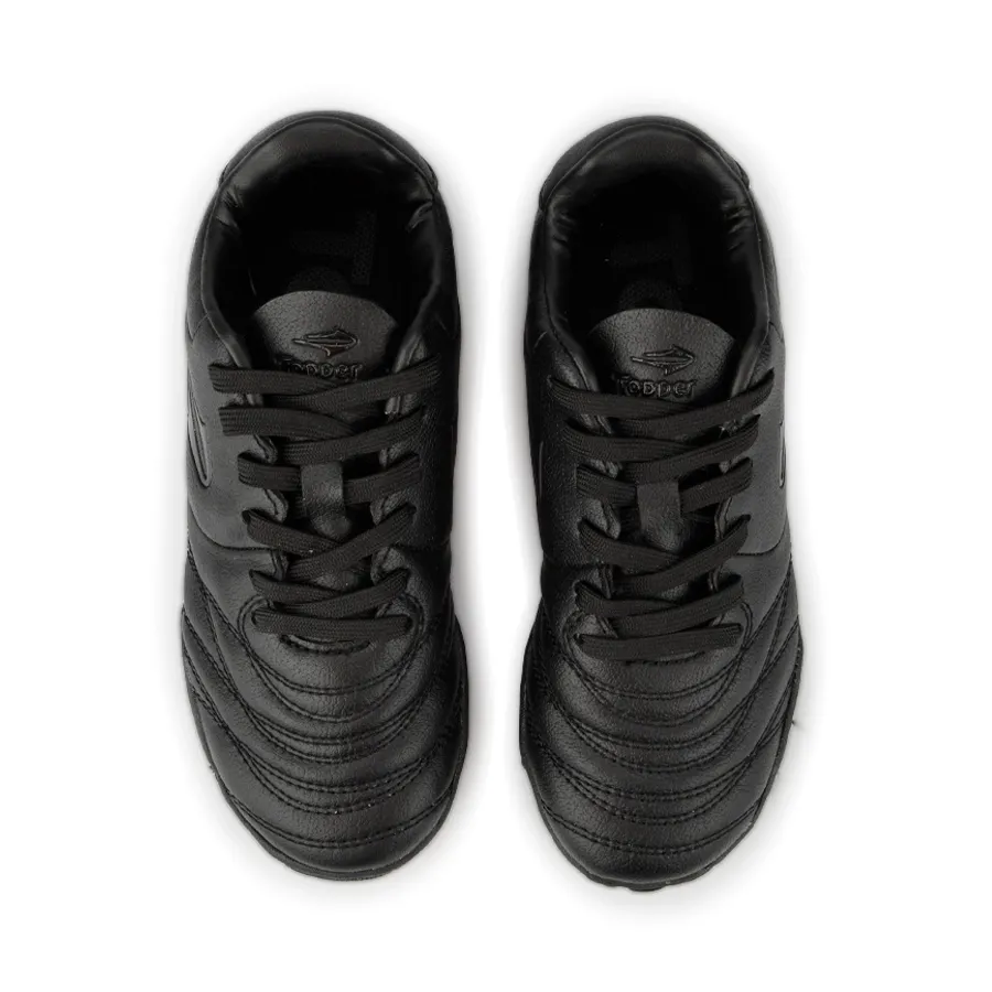 Imagen 3 de 5 de Botines Topper San Ciro V Kids-NEGRO/NEGRO