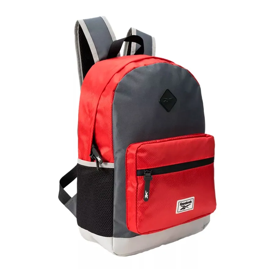 Imagen 1 de 4 de Mochila Reebok-ROJO/GRIS