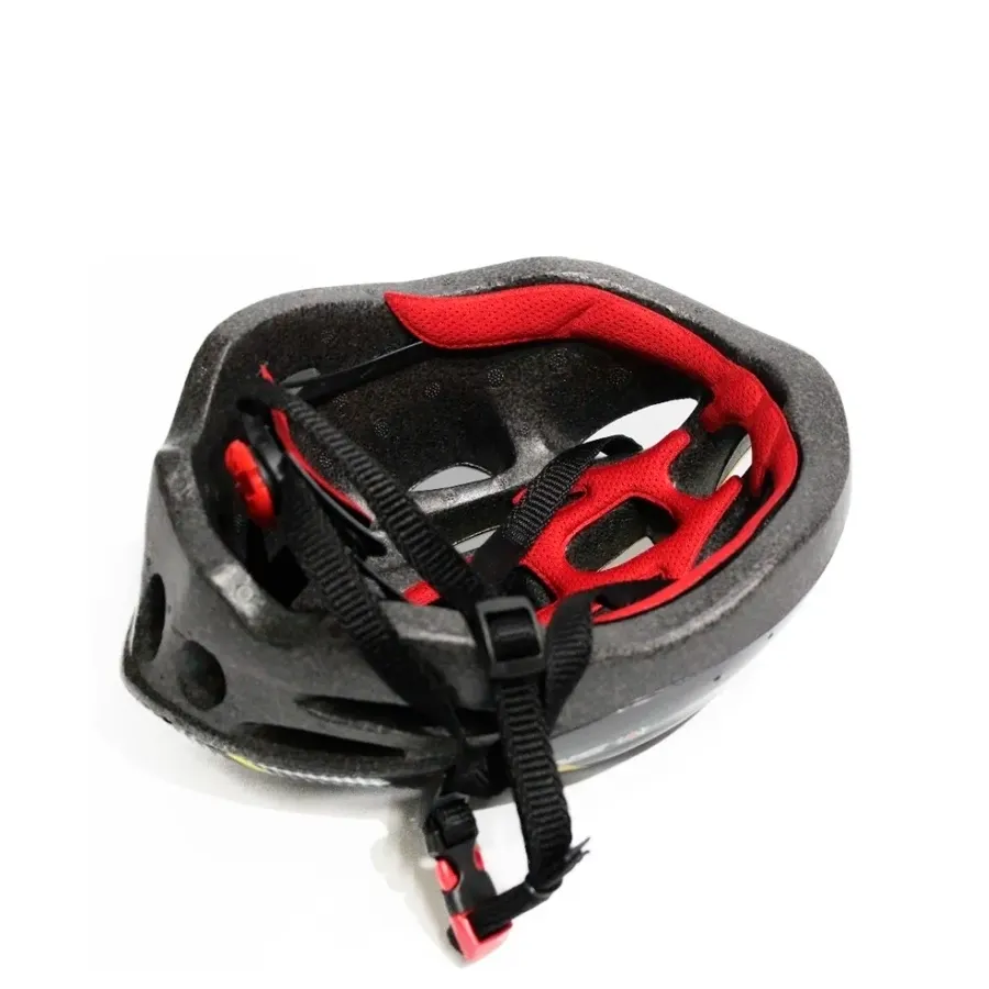 Imagen 3 de 4 de Casco Ciclismo Mtb TopMega-NEGRO/AMARILLO