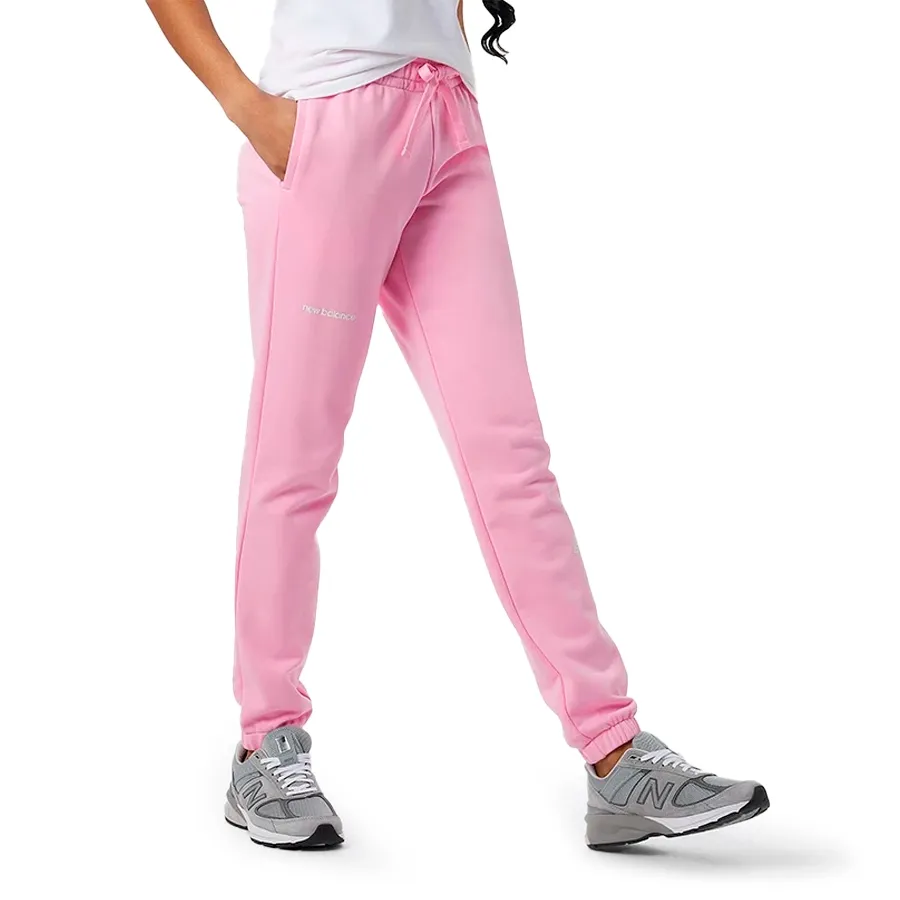 Imagen 1 de 4 de Pantalón New Balance Essentials Fleece-ROSA