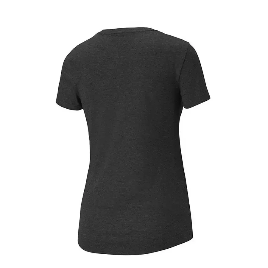 Imagen 1 de 2 de Remera Puma Ess+ Logo Heather-NEGRO