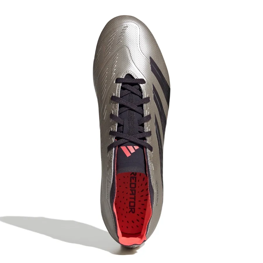 Imagen 3 de 8 de Botines adidas Predator League Fg-PLATA/NEGRO