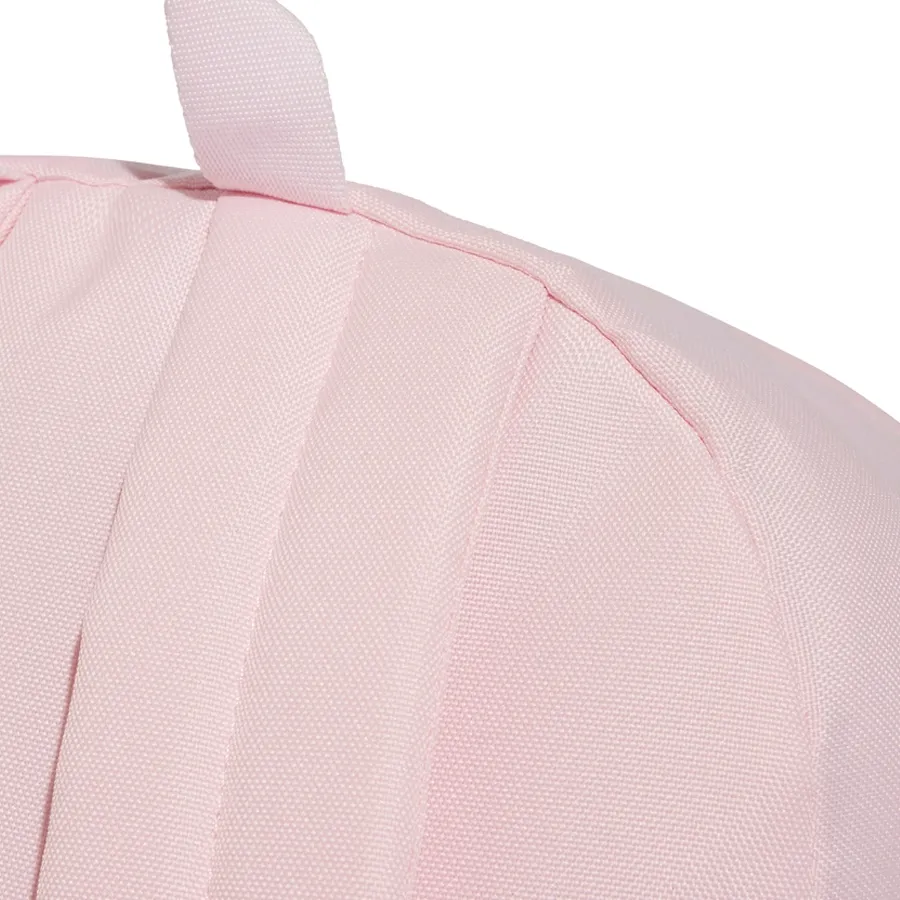 Imagen 4 de 5 de Mochila Adidas Classic Bars-ROSA/BLANCO
