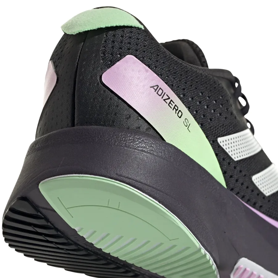 Imagen 6 de 9 de Zapatillas adidas Adizero Sl-NEGRO/ROSA/LIMA