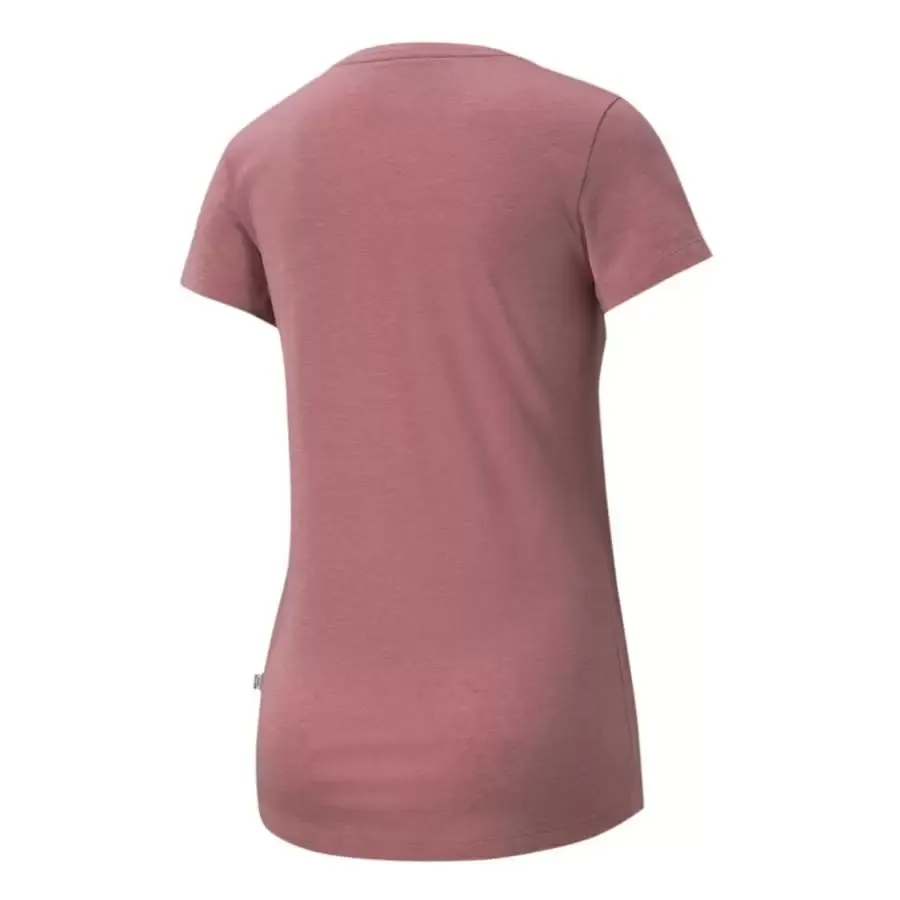 Imagen 1 de 2 de Remera Puma Ess+ Logo Heather-ROSA