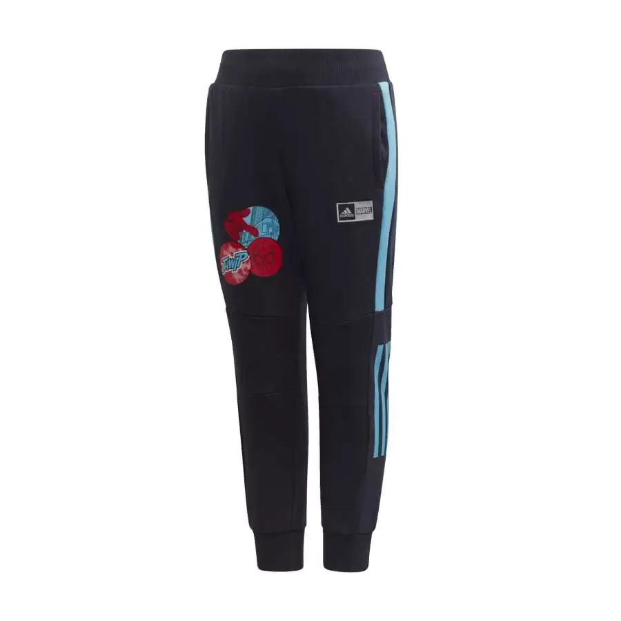 Imagen 0 de 4 de Pantalón adidas Hombre Araña Pierna Cónica-MARINO/CELESTE