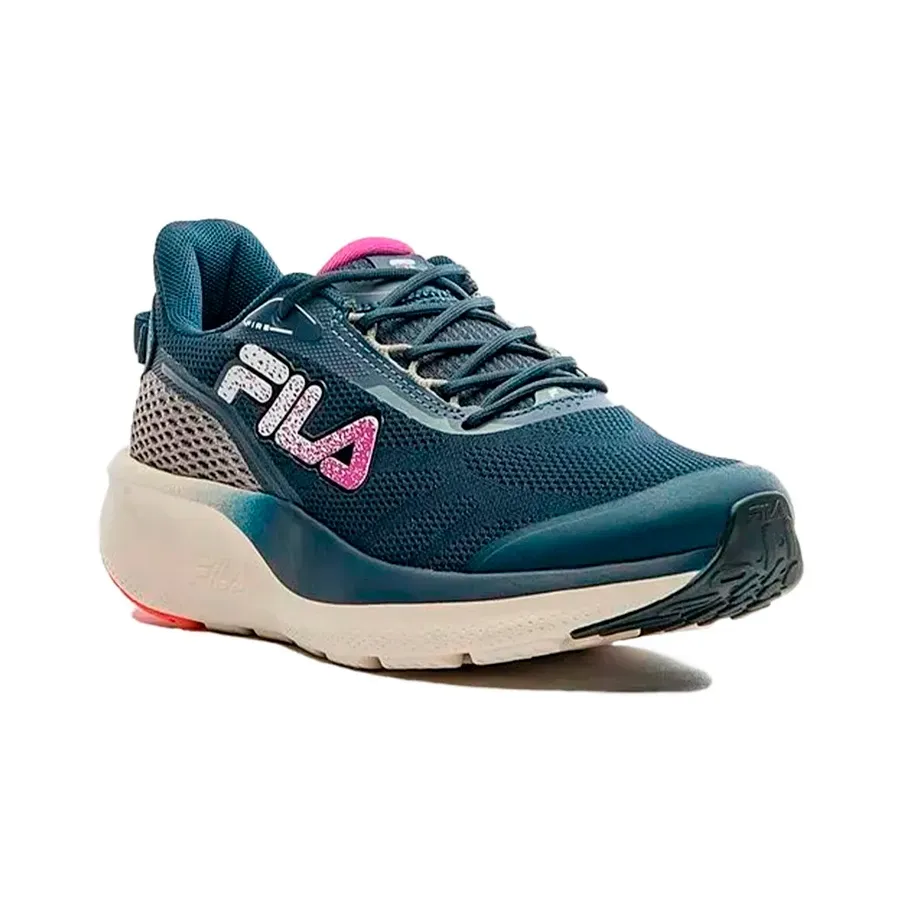 Imagen 1 de 6 de Zapatillas Fila Fire-MARINO/GRIS/FUCSIA
