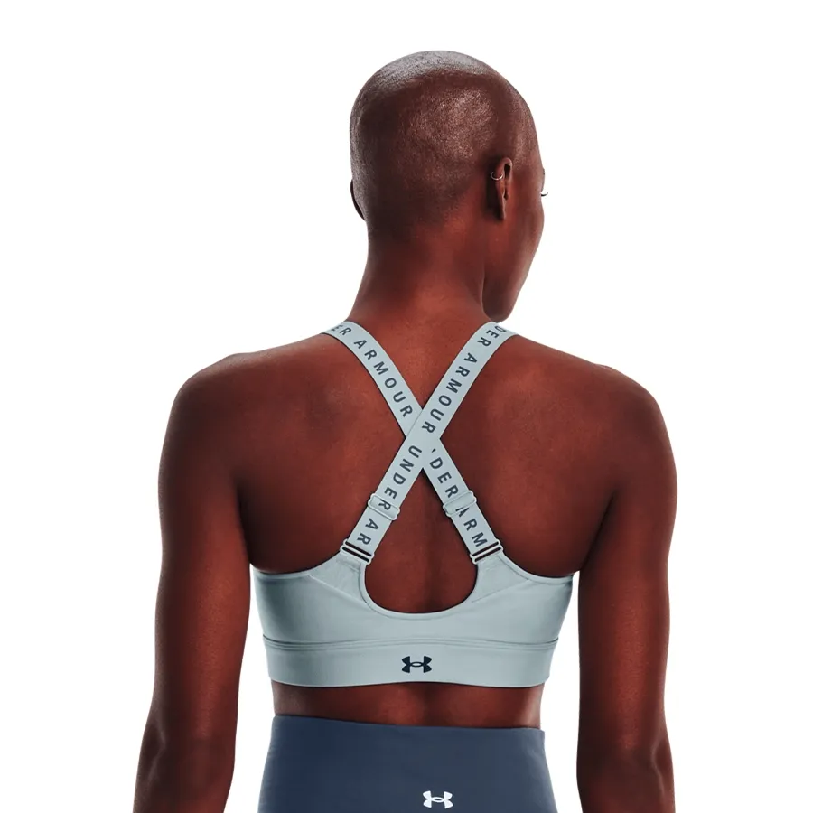 Imagen 1 de 4 de Top Under Armour Infinity High Bra Zip-CELESTE