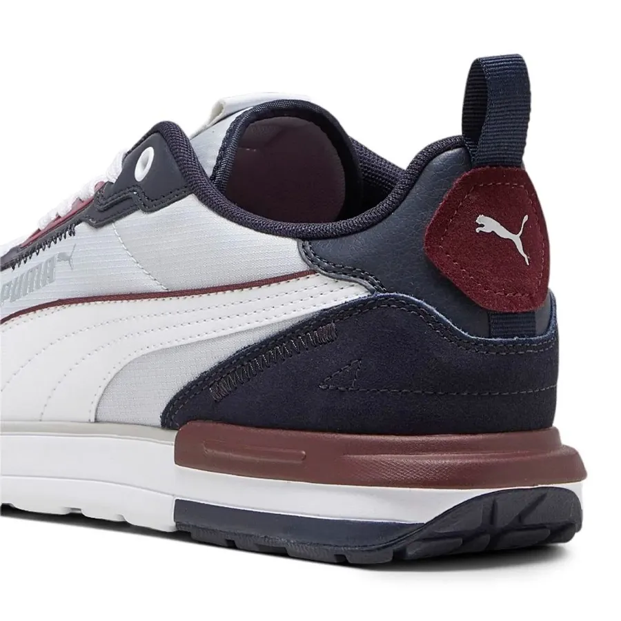 Imagen 4 de 6 de Zapatillas Puma R22-GRIS/MARINO/BORDO