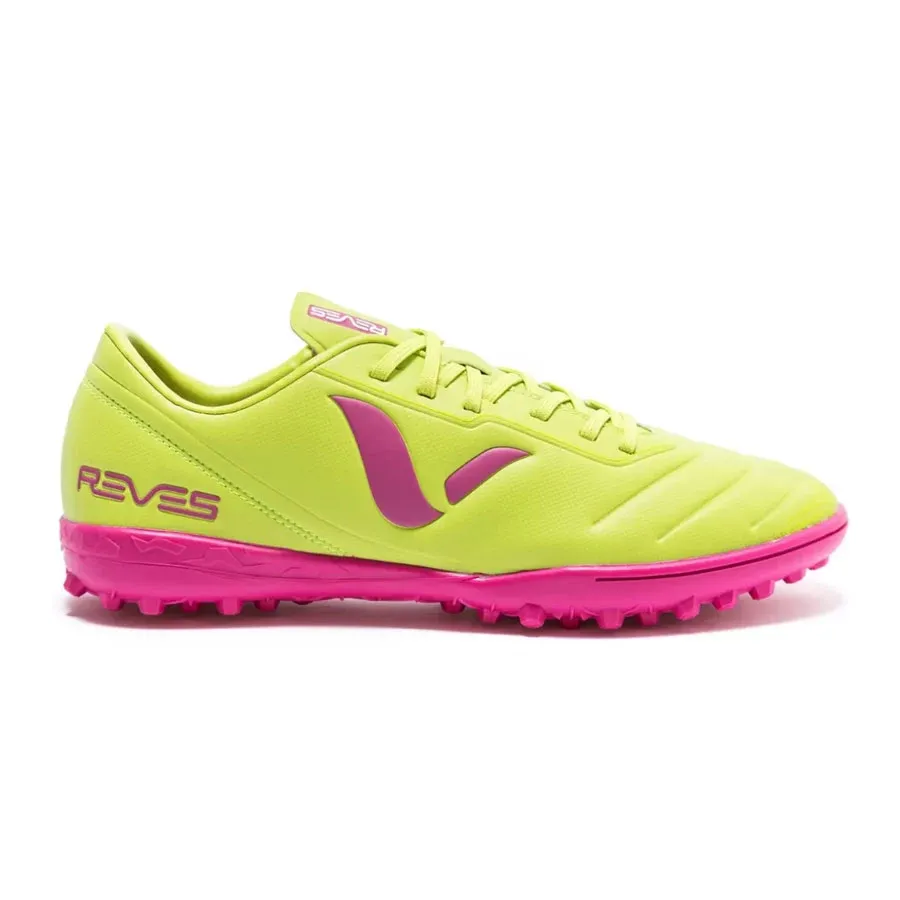 Imagen 0 de 4 de Botines Reves Futbol Fire-LIMA/ROSA