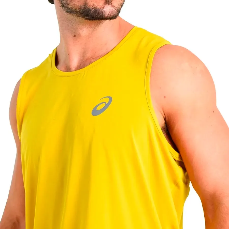 Imagen 2 de 3 de Musculosa Asics Performance-MOSTAZA