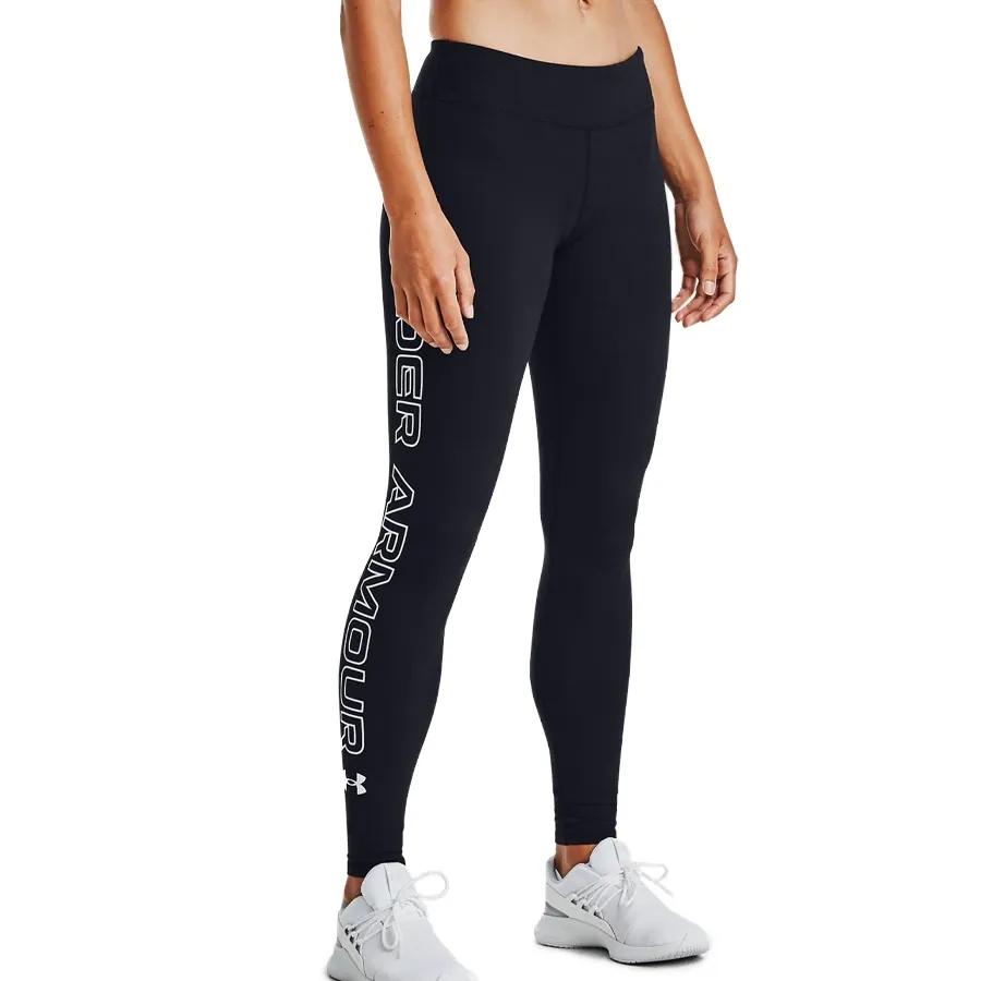 Imagen 3 de 5 de Calza Under Armour Favorite-NEGRO/BLANCO