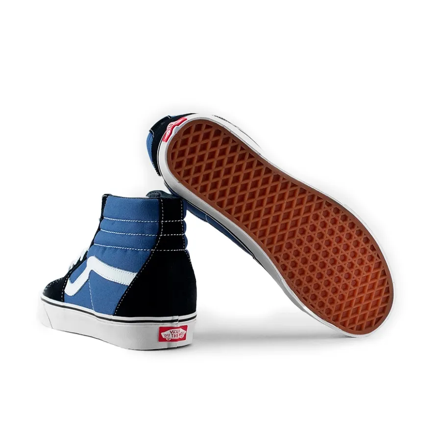 Imagen 4 de 5 de Zapatillas Vans Sk8-Hi-NEGRO/AZUL/BLANCO