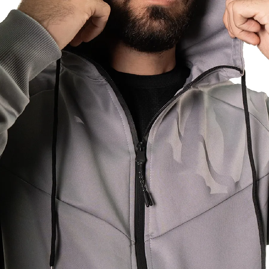 Imagen 3 de 5 de Conjunto Kamp Sport Track Suit-GRIS/NEGRO