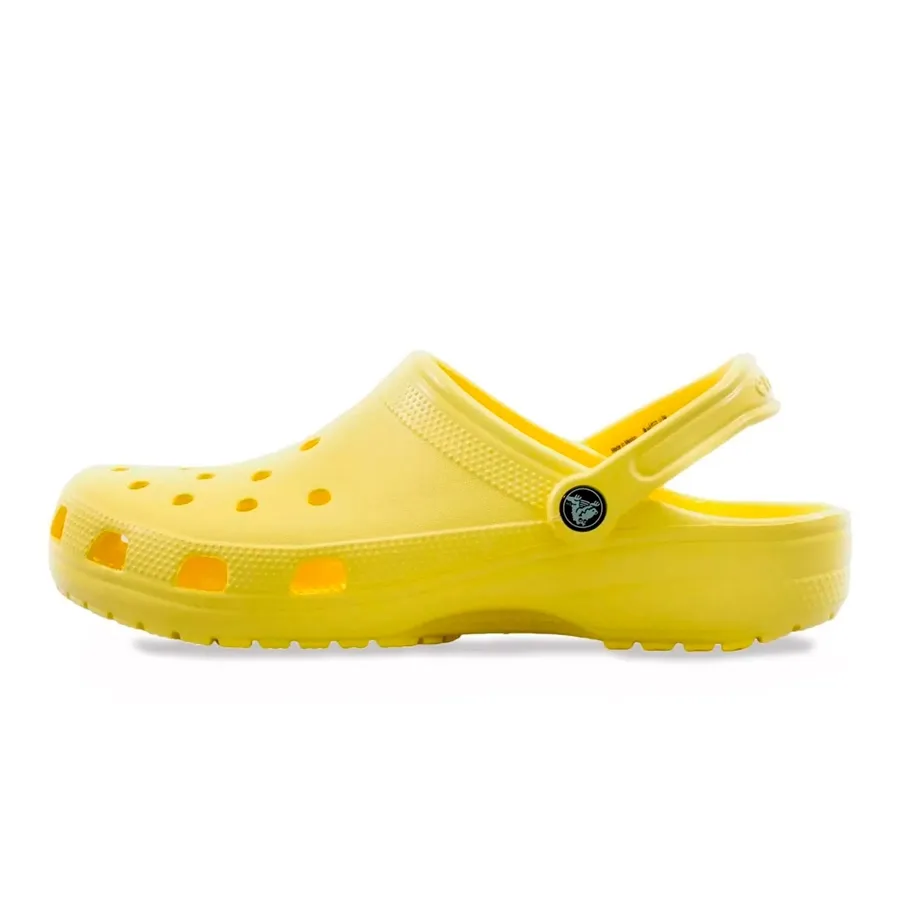Imagen 2 de 4 de Ojotas Crocs Classic-AMARILLO