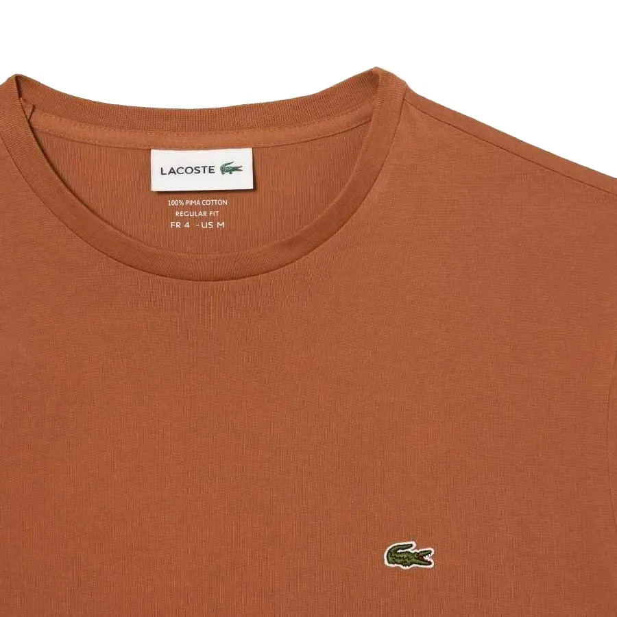 Imagen 3 de 4 de Remera Lacoste Cols Roules-MARRON