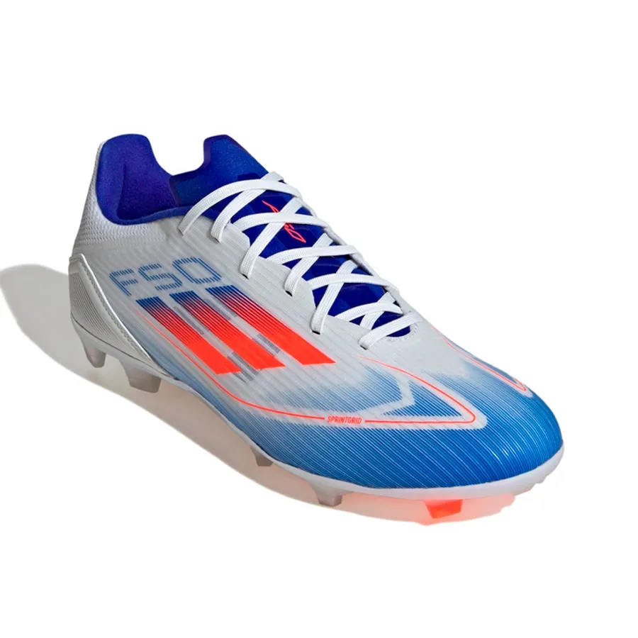 Imagen 1 de 7 de Botines adidas F50 League Fg/Mg-BLANCO/AZUL/NARANJA