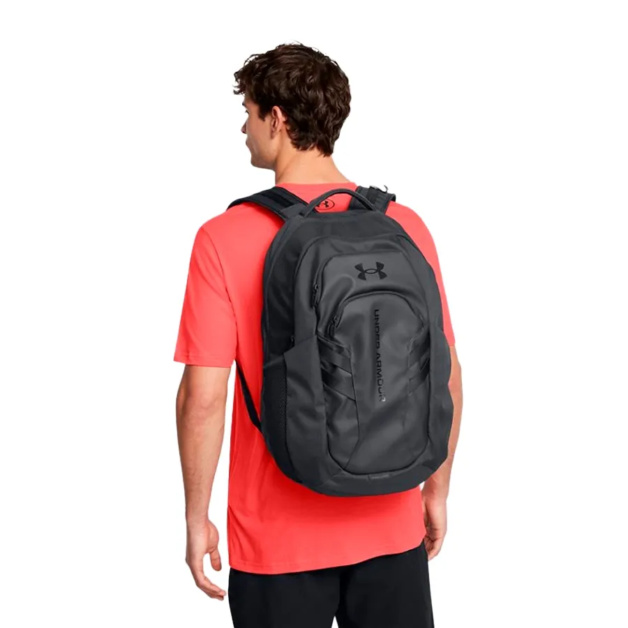 Imagen 4 de 7 de Mochila Under armour Hustle 6.0 Pro-NEGRO