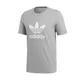 remera-adidas-originals-trefoil-GRIS/BLANCO