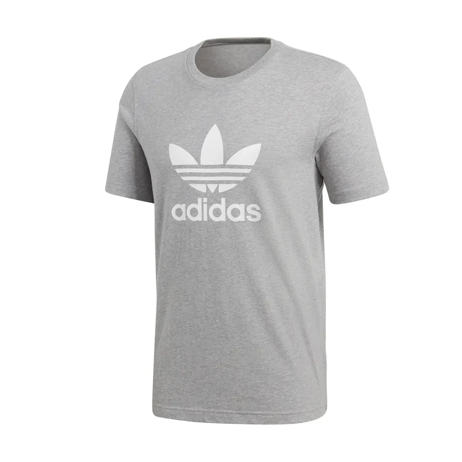 Imagen 0 de 2 de Remera adidas originals Trefoil-GRIS/BLANCO