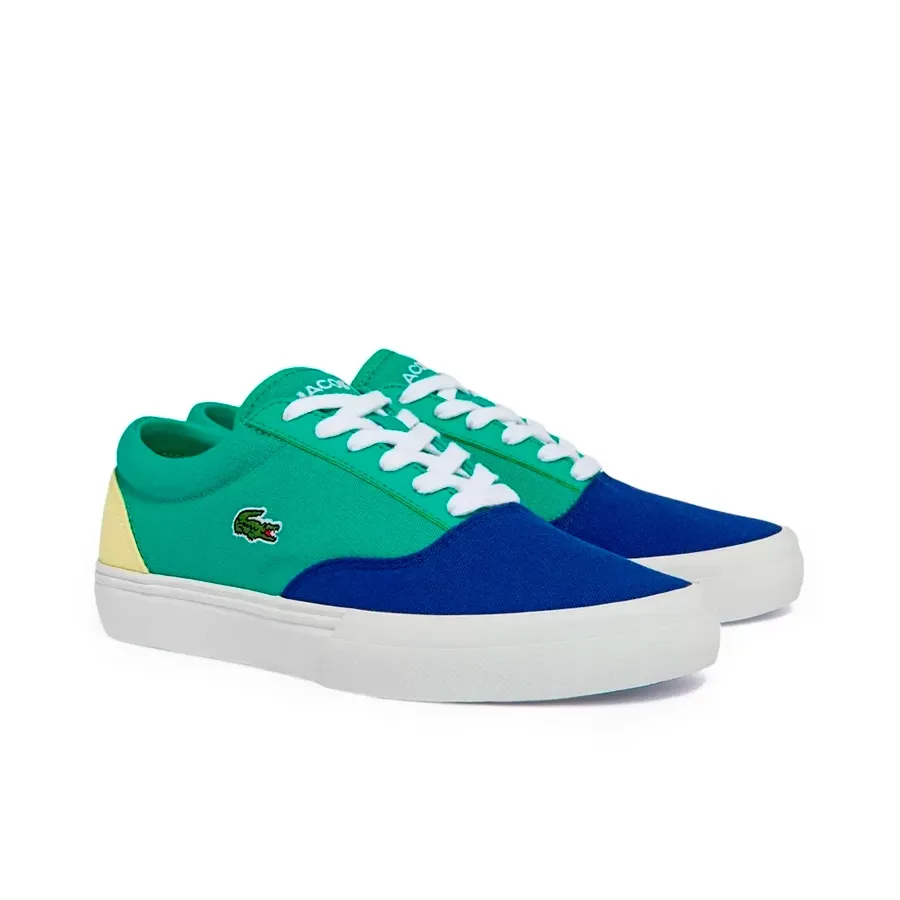 Imagen 1 de 5 de Zapatillas Lacoste Jump Serve Lace-VERDE/AZUL/AMARILLO
