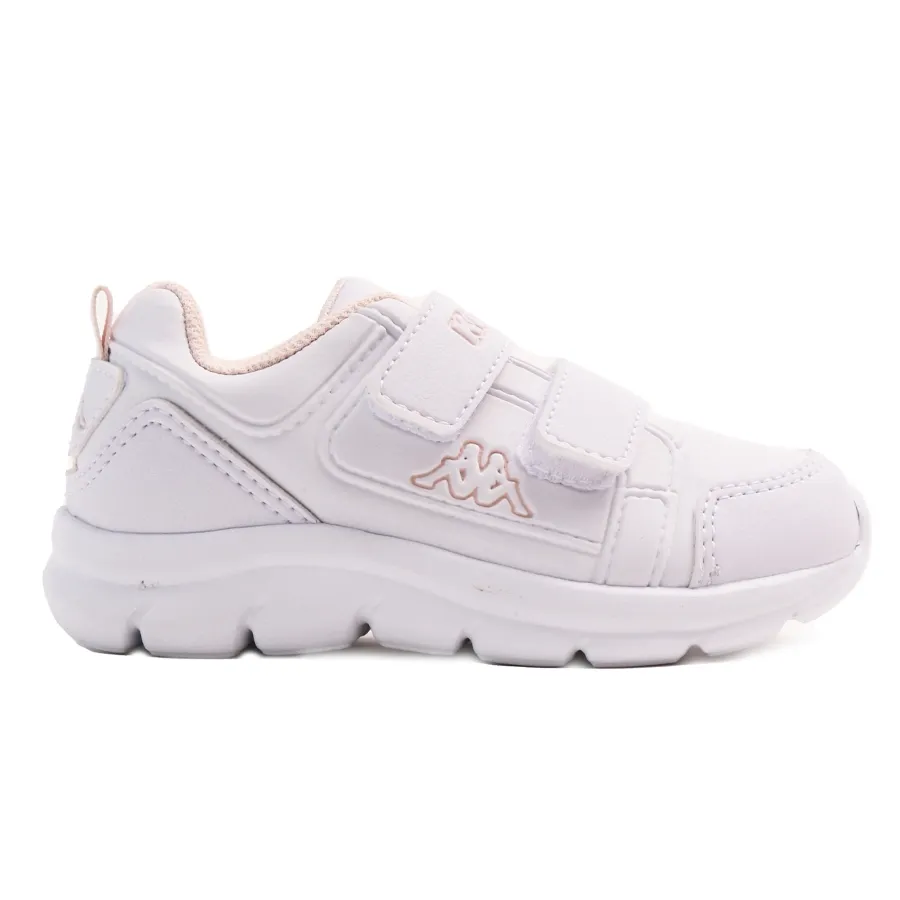 Imagen 0 de 5 de Zapatillas Kappa Colegial I Velcro-BLANCO/ROSA