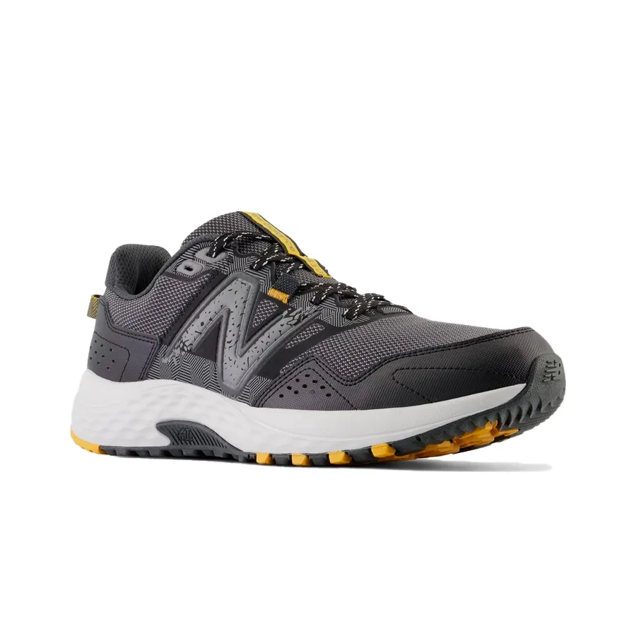 Imagen 2 de 5 de Zapatillas New Balance 410 v8-GRIS/NEGRO/AMARILLO
