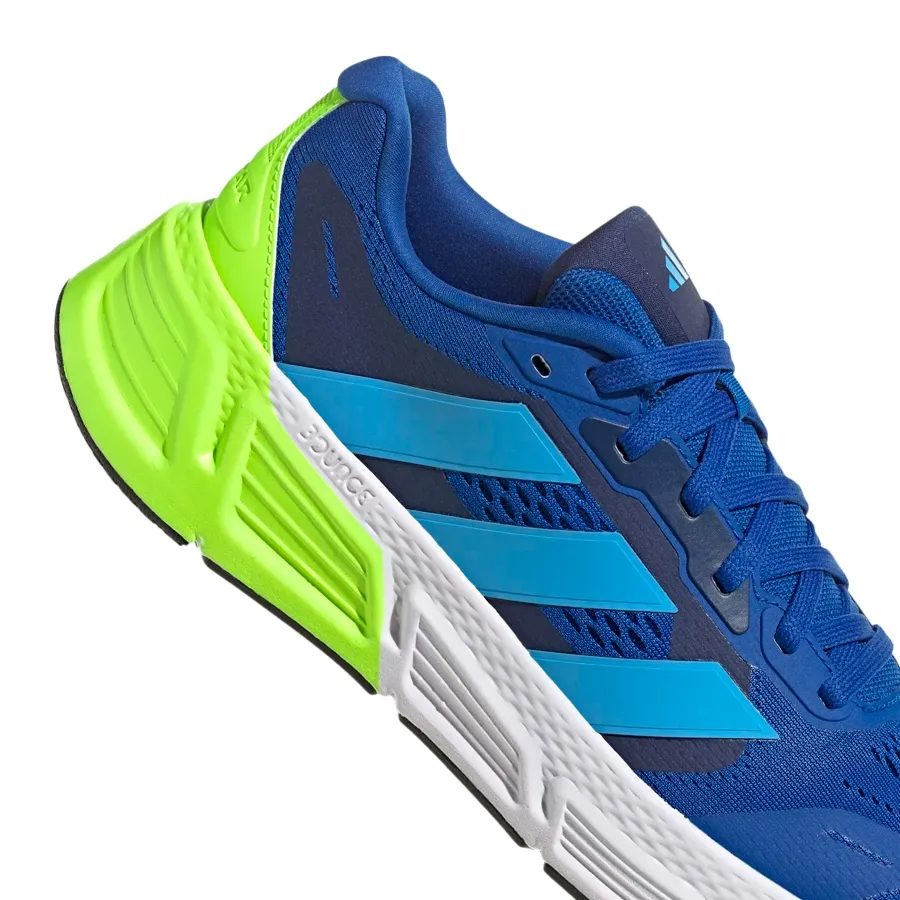 Imagen 6 de 7 de Zapatillas adidas Questar 2-AZUL/CELESTE/VERDE FLUOR