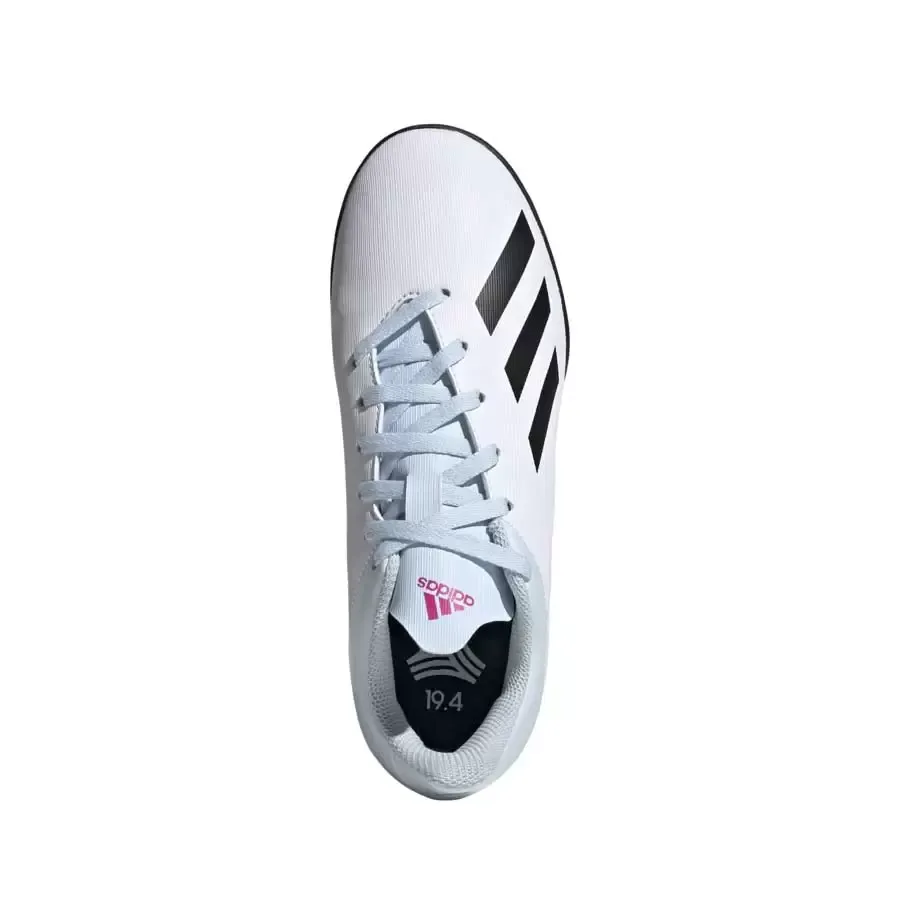 Imagen 1 de 5 de Botines adidas X 19.4 Tf J-BLANCO/CELESTE/NEGRO