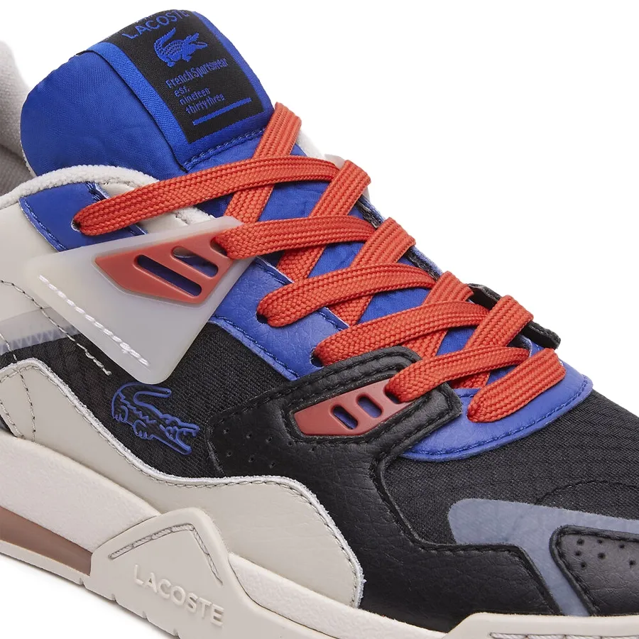 Imagen 4 de 6 de Zapatillas Lacoste LT Court 125-NEGRO/AZUL/BEIGE