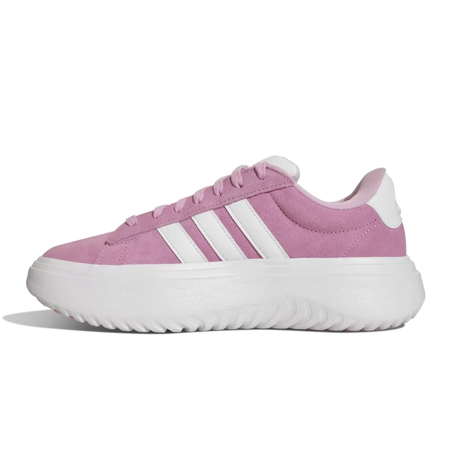 Imagen 2 de 7 de Zapatillas adidas Grand Court Plataforma-ROSA/BLANCO