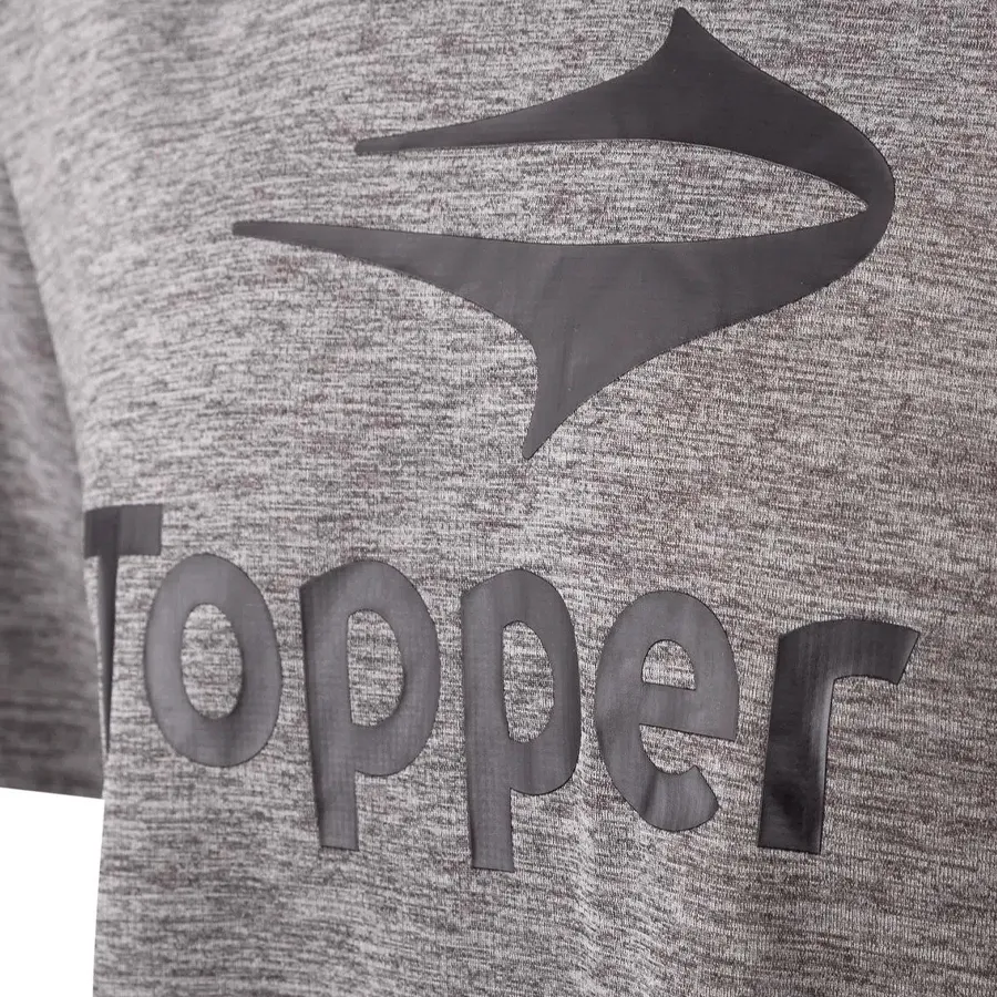 Imagen 2 de 4 de Remera Topper Brand-GRIS