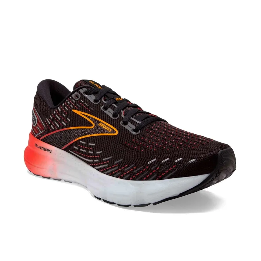 Imagen 1 de 5 de Zapatillas Brooks Glycerin 20-NEGRO/NARANJA/ROJO