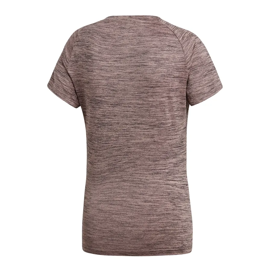 Imagen 1 de 2 de Remera adidas Freelift-LADRILLO/NEGRO