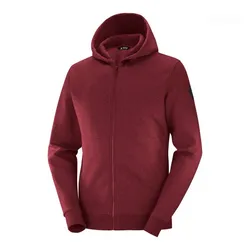 Campera Salomon Logo Fz Hoodie II