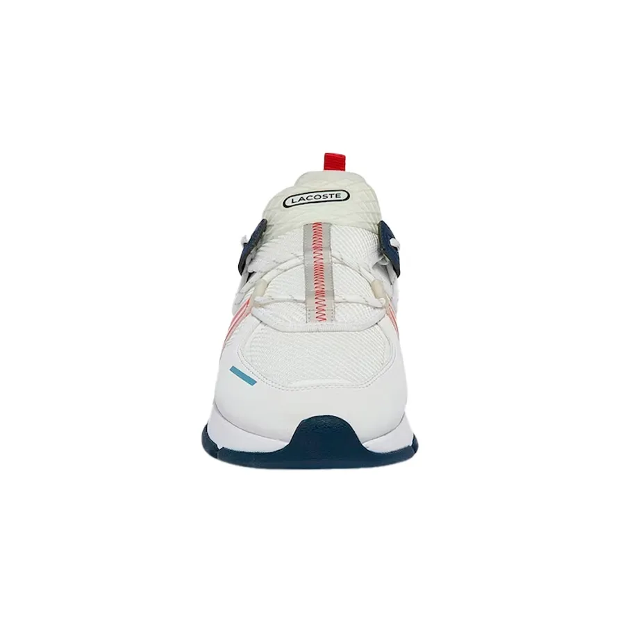 Imagen 3 de 6 de Zapatillas Lacoste L003-BLANCO/MARINO/ROJO