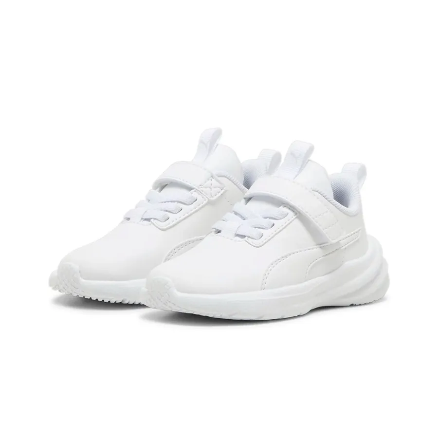 Imagen 1 de 6 de Zapatillas Puma Rickie Runner De Bebes-BLANCO